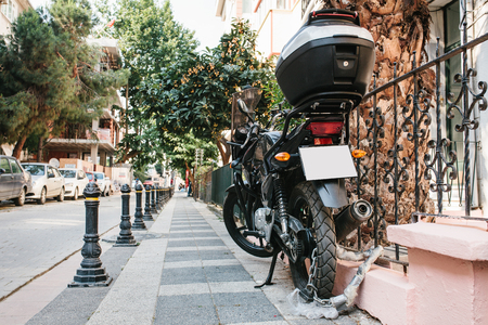 Special motorcycle lock against theft in Orlando